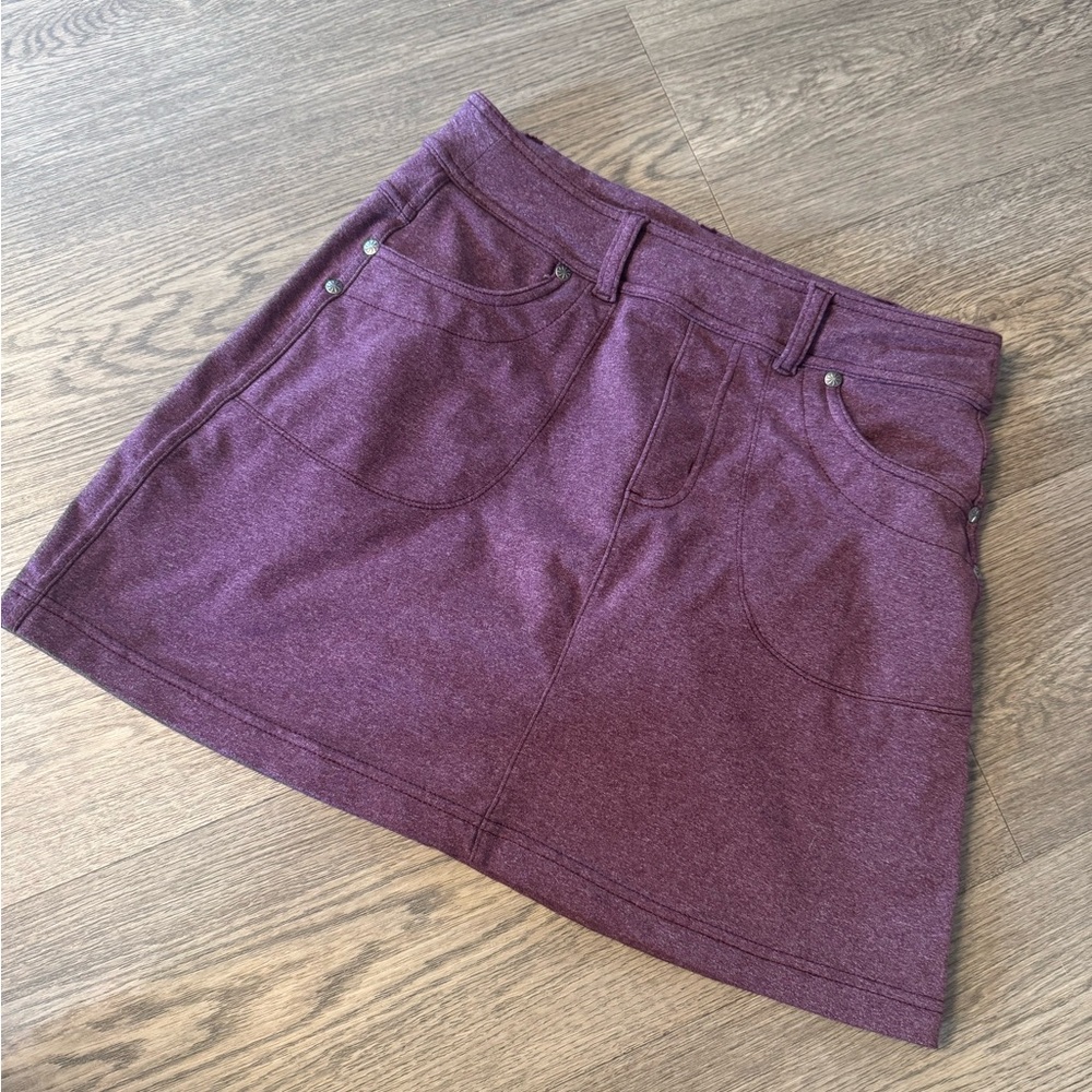 Athleta Heathered Purple Skirt / Skort
